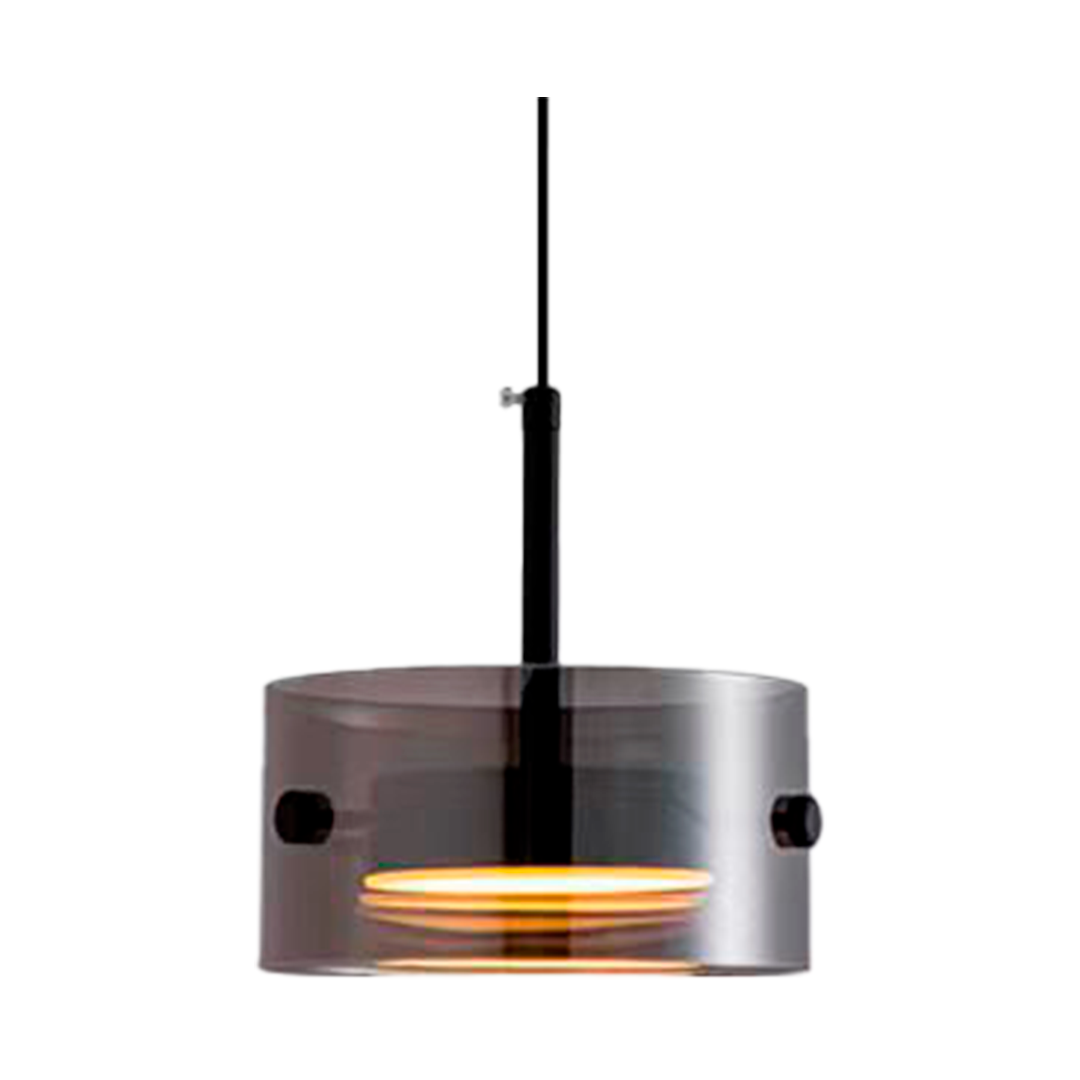 Foto do produto PENDENTE CRISTALL DECCOR TARTU 10W SMOKY GRAY 3000K