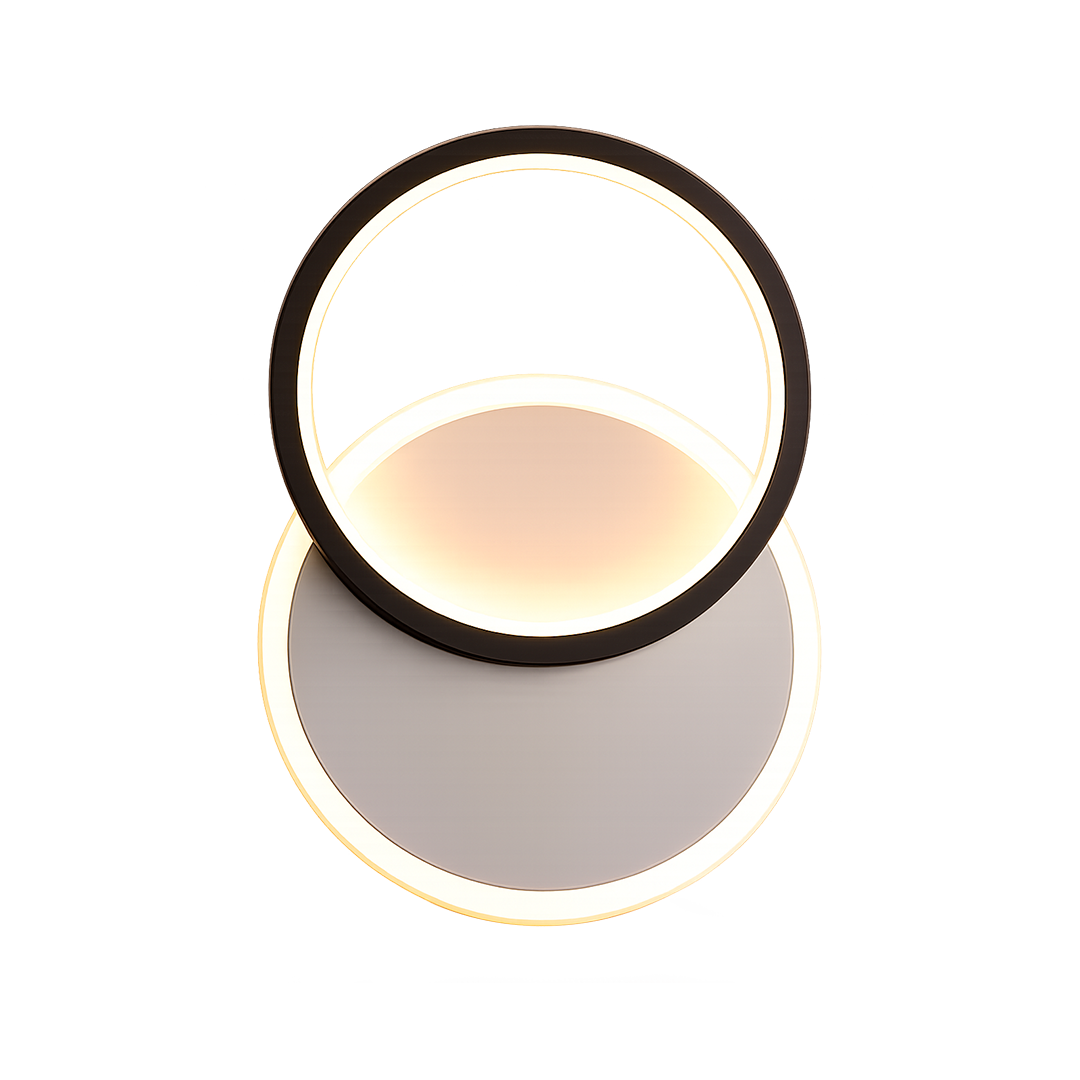 Foto do produto ARANDELA CRISTALL WALL BRAGA 10W 3000K BLACK