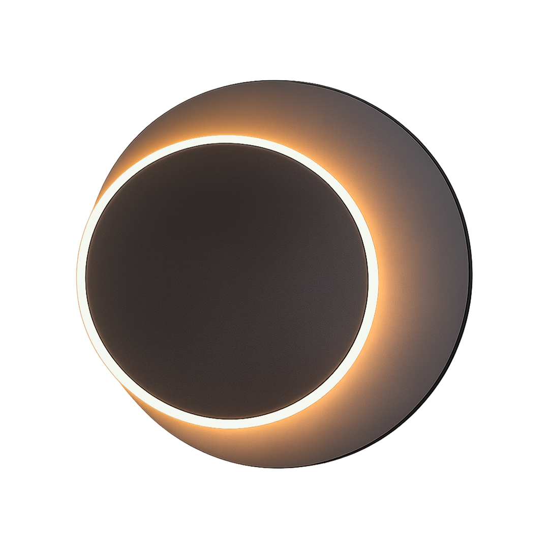 Foto do produto ARANDELA CRISTALL WALL LANZAROTE 10W 3000K BLACK