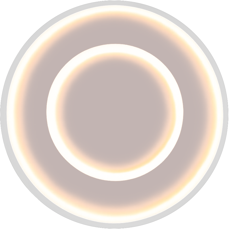 Foto do produto LUSTRE CRISTALL DECCOR CIUDAD REAL 20W 3000K WHITE D500X40MM