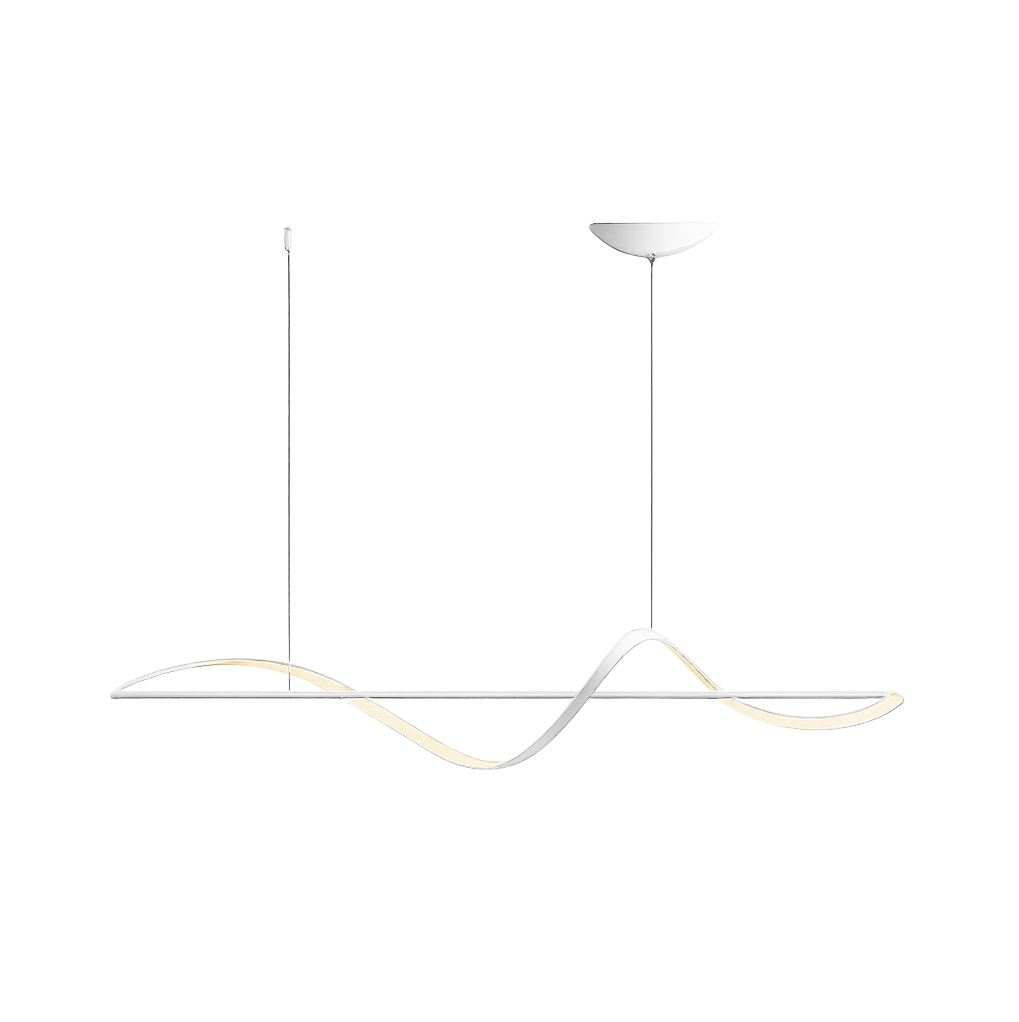 Foto do produto LUSTRE CRISTALL DECCOR MALAGA 25W 3000K WHITE L1000XW100XH100MM