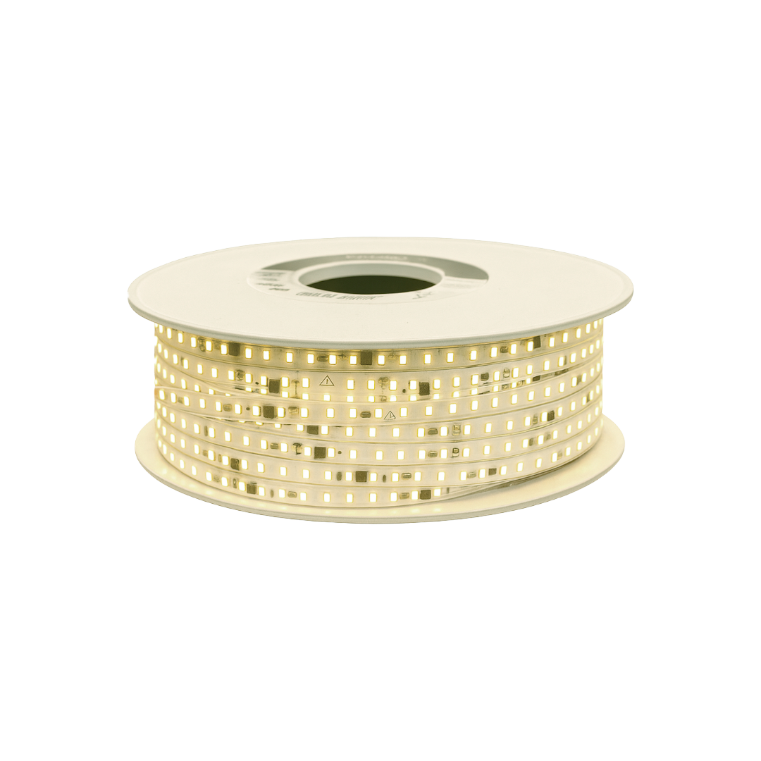 Foto do produto FITA LED CRISTALL PRO ENERGY 100MT 110V 13W/M 4000K 1170LM/M IP33 240LED/M